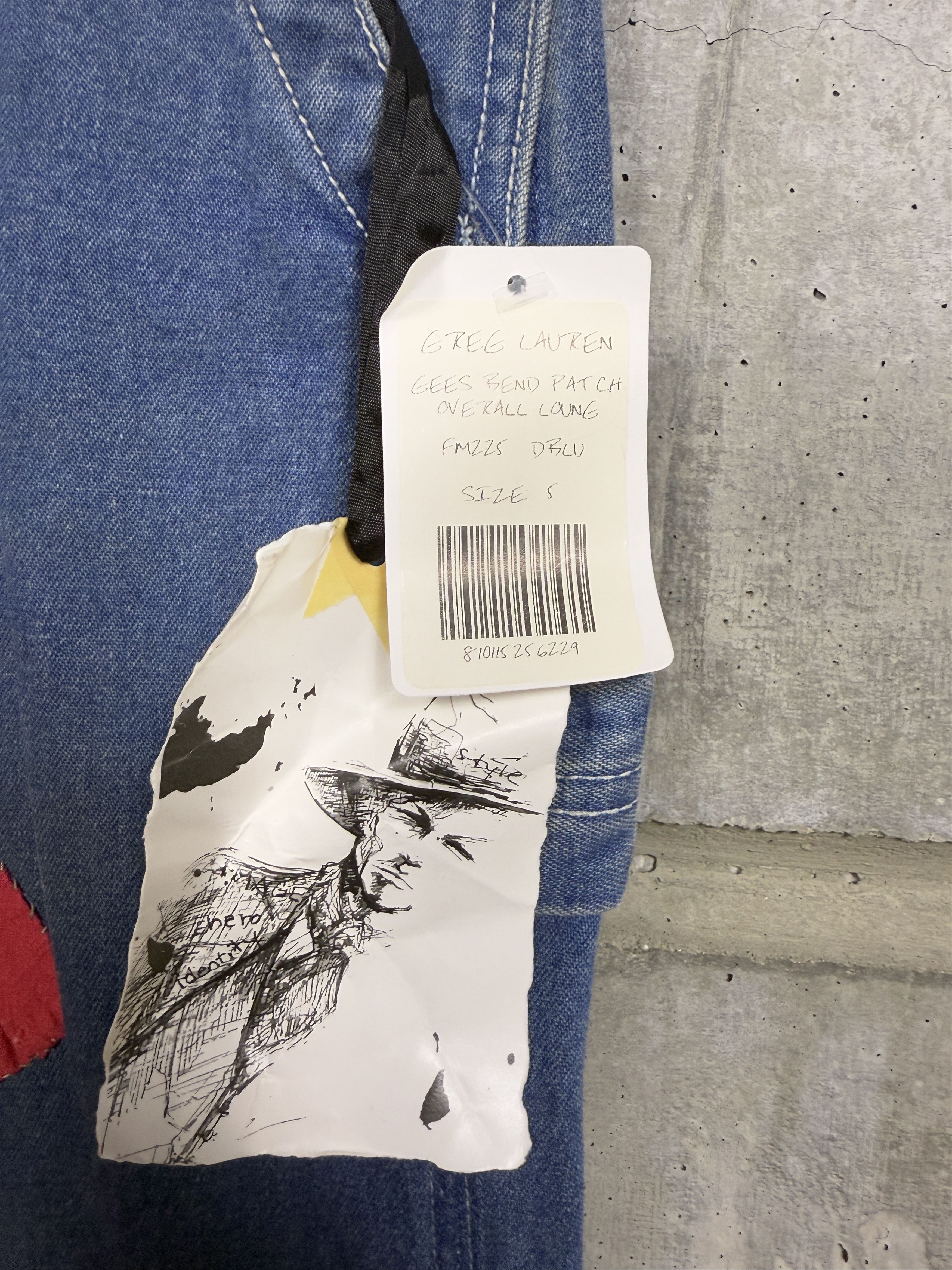 Greg Lauren Greg Lauren x Gees Bend Size 5 Patch Overall Lounge Pants Size US 38 / EU 54 - 5 Thumbnail