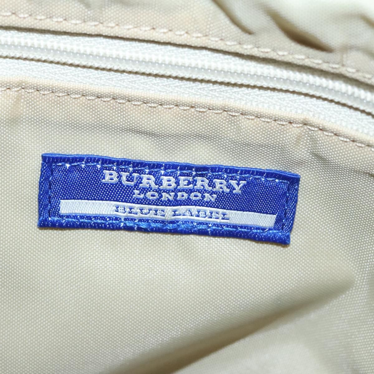 Burberry Burberry Blue Label Hand Bag Nylon Beige Size ONE SIZE - 15 Thumbnail