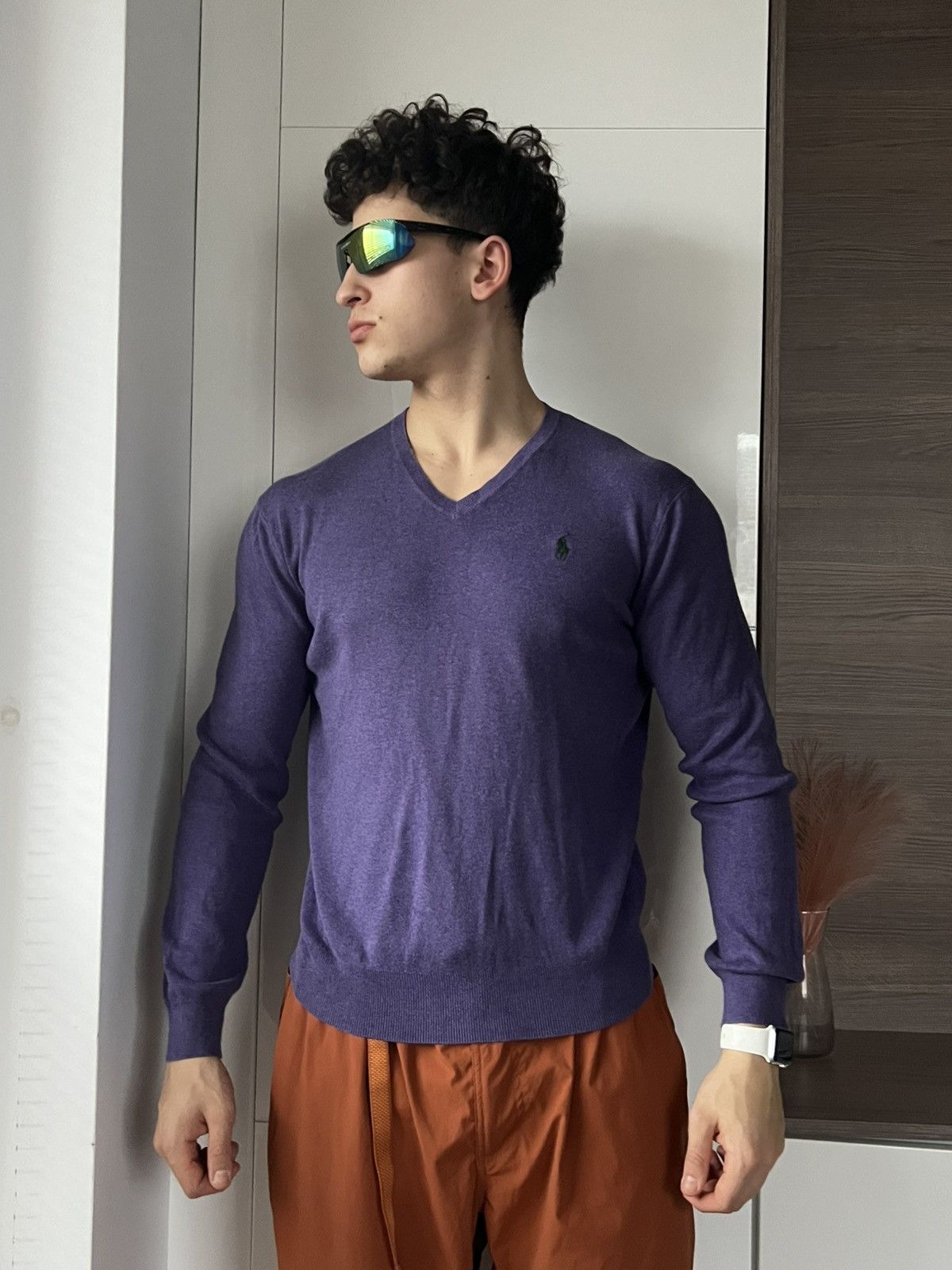 Designer × Polo Ralph Lauren × Ralph Lauren Polo Ralph Lauren RRL Pima Cotton Casual Sweater Size US M / EU 48-50 / 2 - 7 Thumbnail