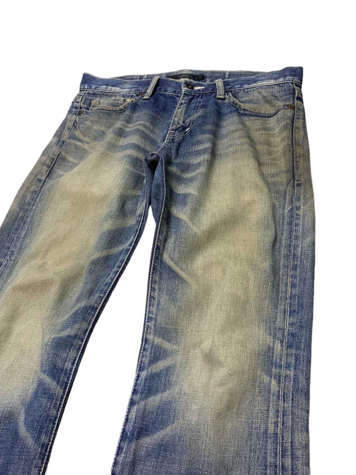 Hysteric Glamour × Japanese Brand Disrev Japan Mud Wash Flared Faded Jeans Size US 32 / EU 48 - 5 Thumbnail
