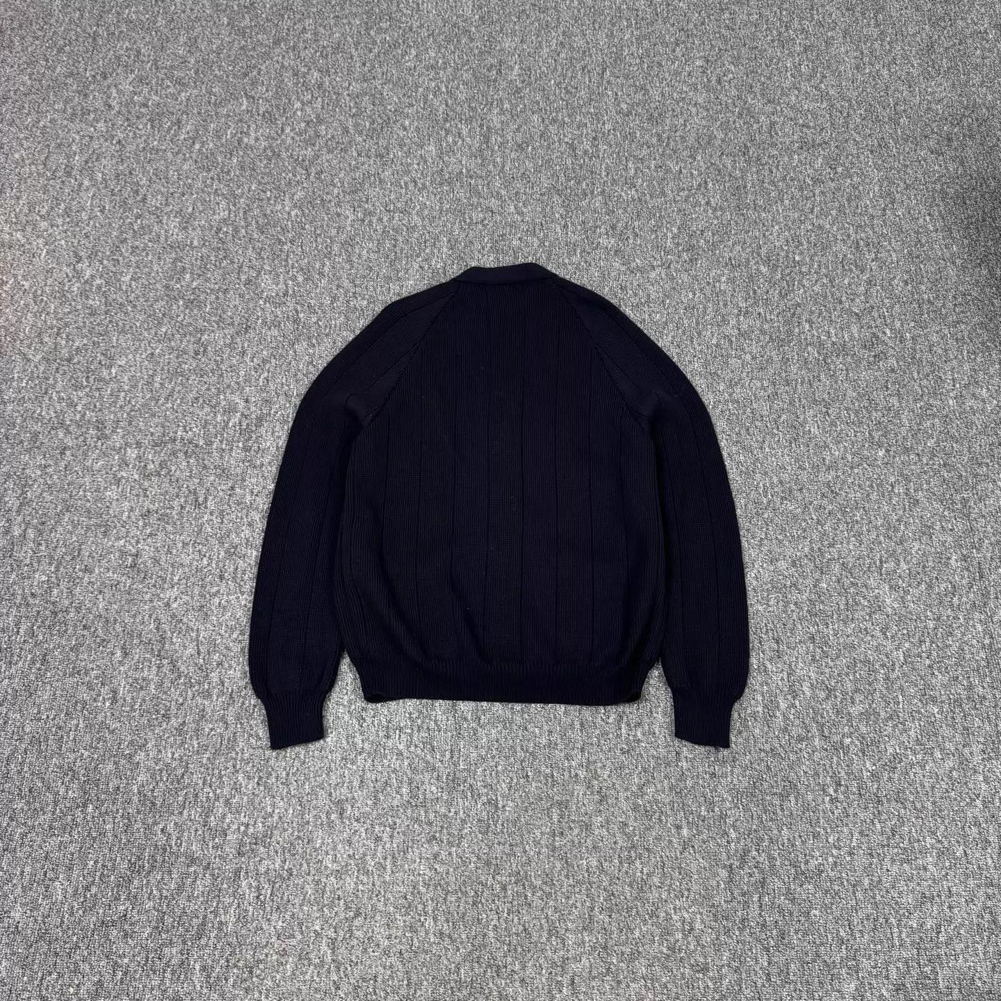 Gucci Gucci Gold Red/Green Stripe Suede Pocket Wool Cardigan XS Size US XS / EU 42 / 0 - 2 Thumbnail