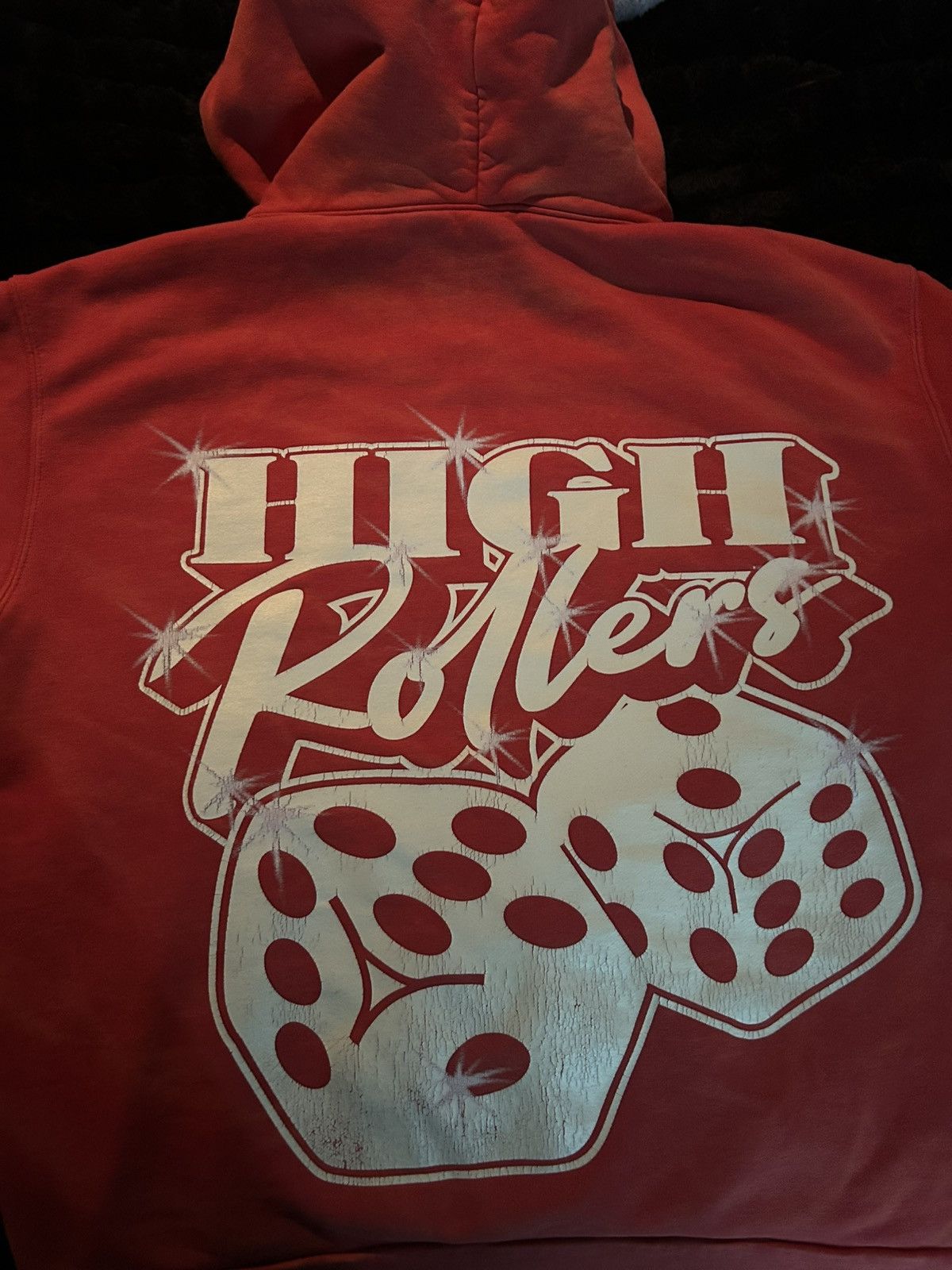 Other High rollers dice logo red sweatshirt Size US XL / EU 56 / 4 - 3 Thumbnail
