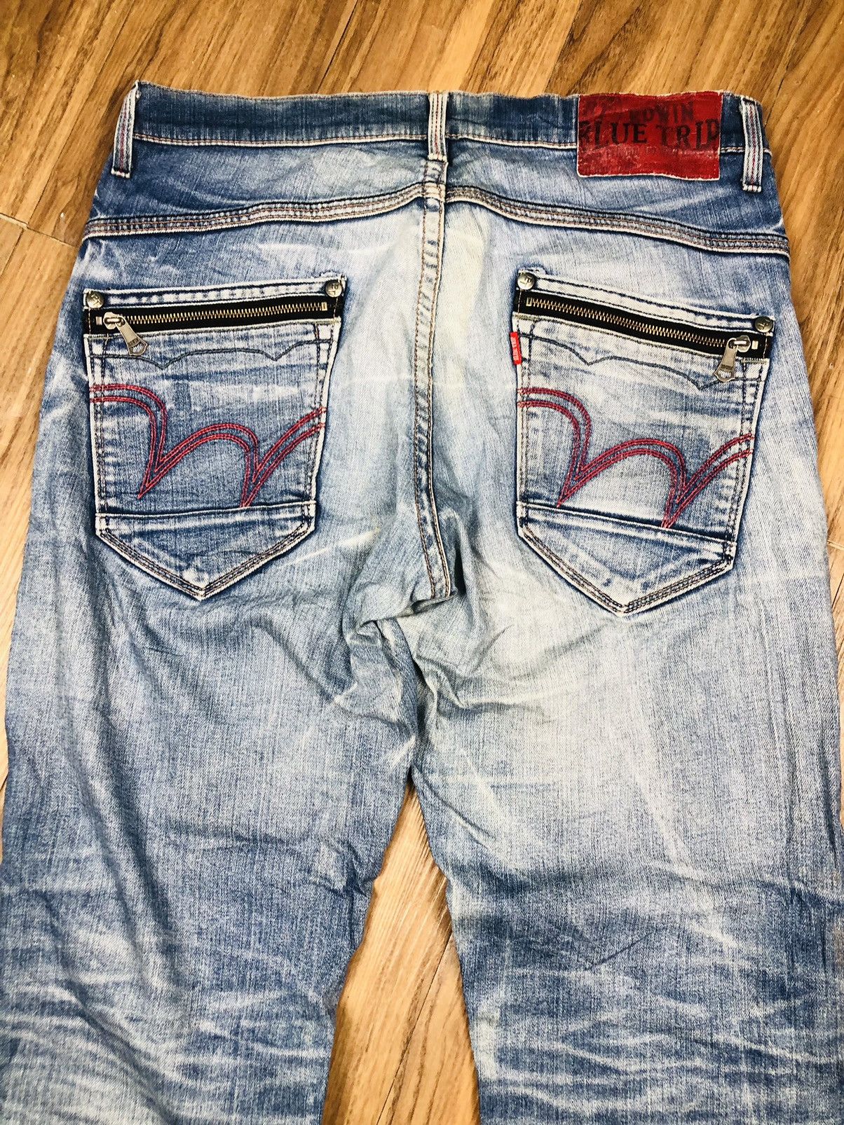 Edwin Edwin Blue Trip Jeans (33) Size US 34 / EU 50 - 13 Thumbnail