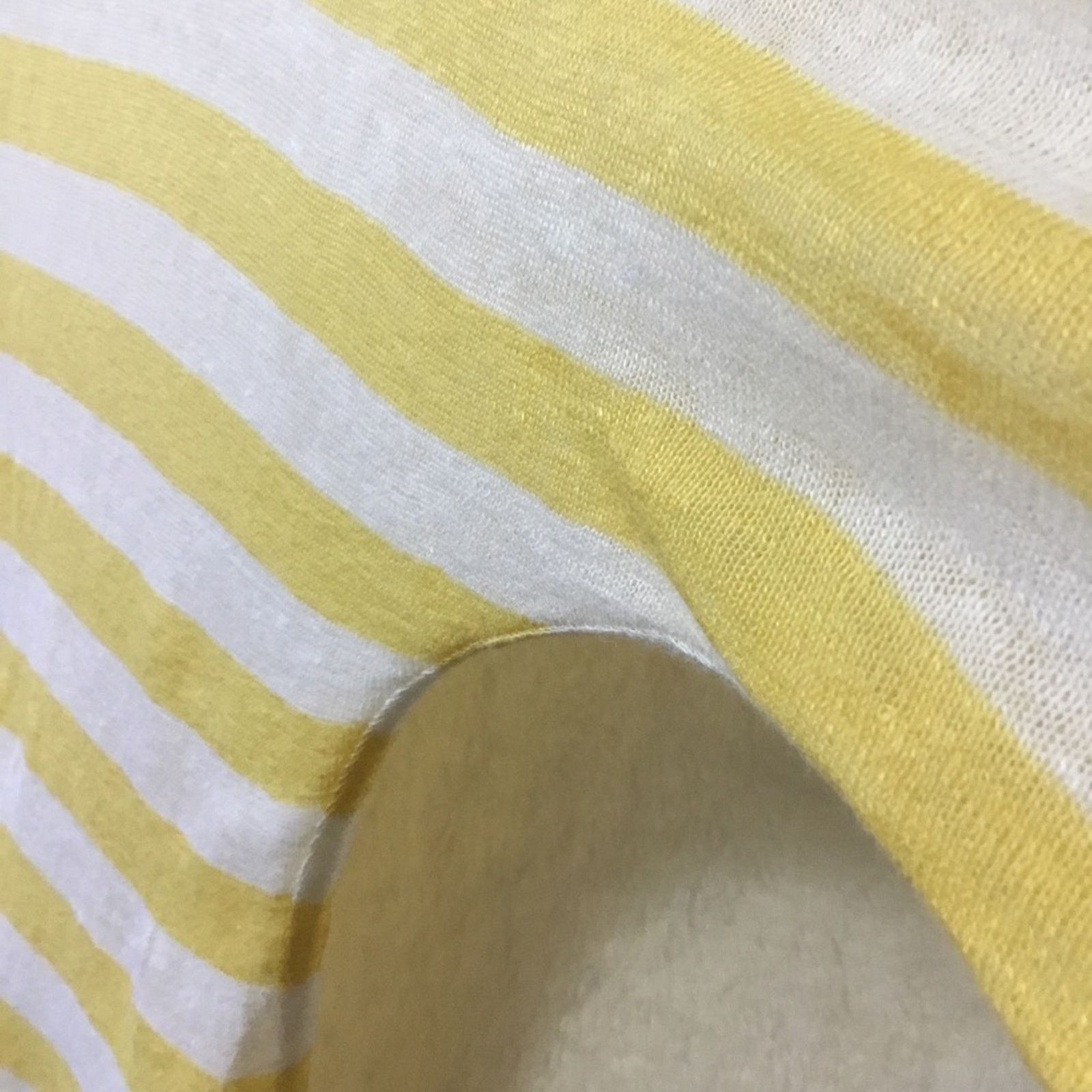 Coldwater Creek Coldwater Creek Yellow Stripped Long Sleeve Shirt Size XS / US 0-2 / IT 36-38 - 8 Thumbnail
