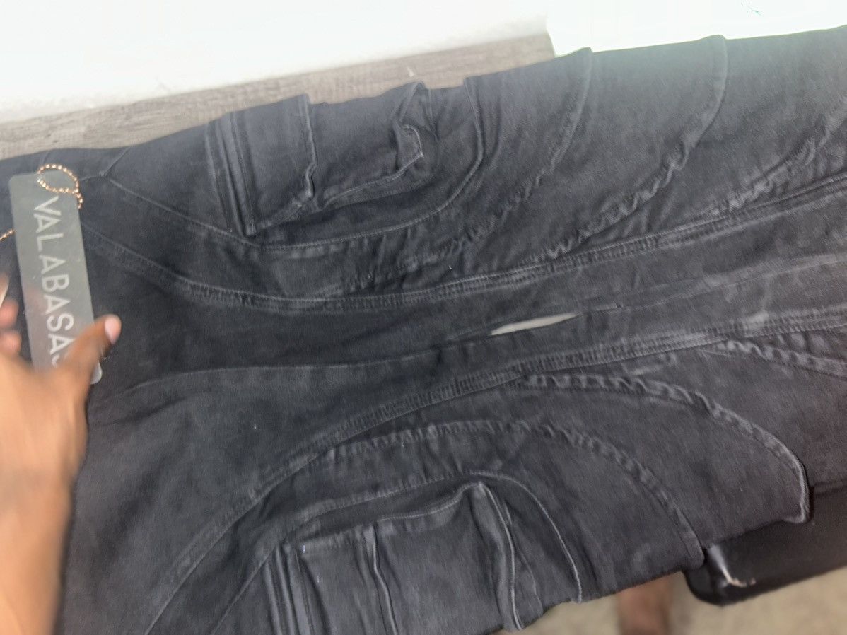 Valabasas Valabasas “Jett” Cargo Skinny Jeans (Black) Size US 32 / EU 48 - 2 Thumbnail