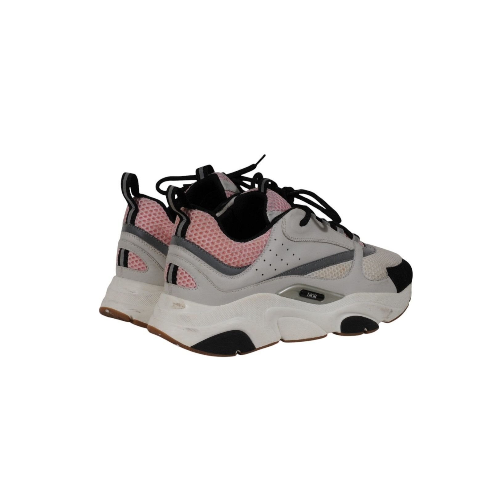 Dior Dior Men B22 Sneakers White Pink Silver Chunky Size US 10 / EU 43 - 3 Thumbnail