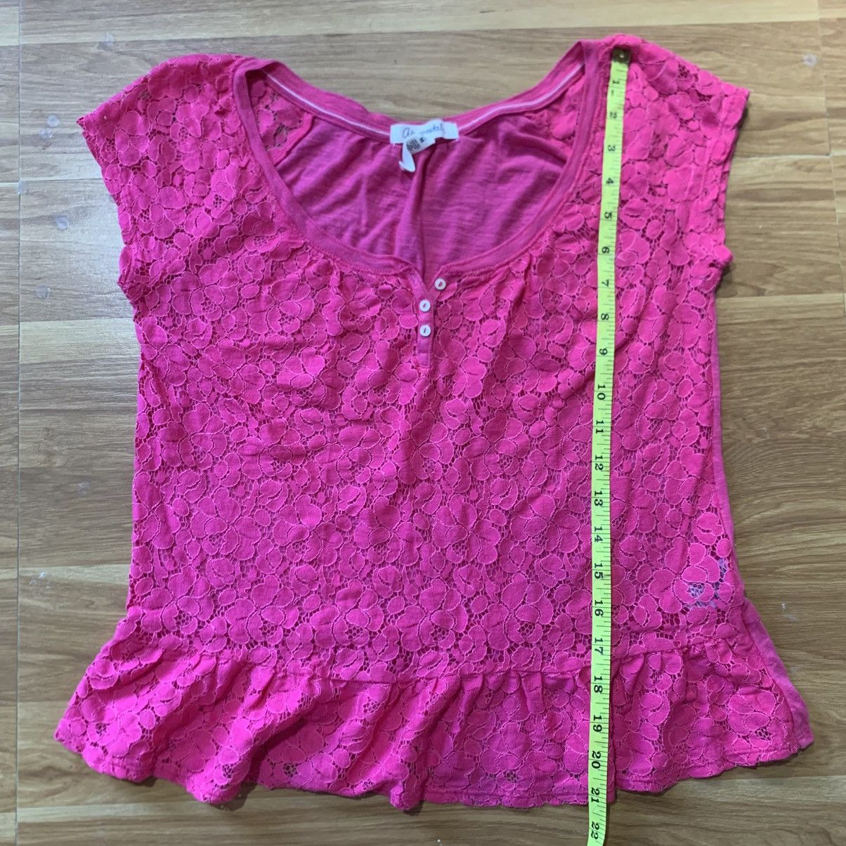Aeropostale Aeropostale Lace Top Size M / US 6-8 / IT 42-44 - 5 Thumbnail