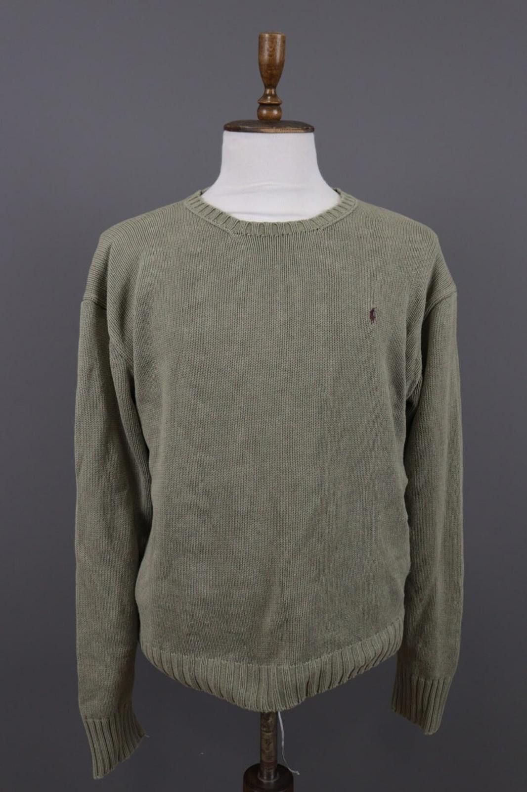 Polo Ralph Lauren Polo Ralph Lauren Beige Cable Knit Sweater Size XL Size US XL / EU 56 / 4 - 1 Thumbnail