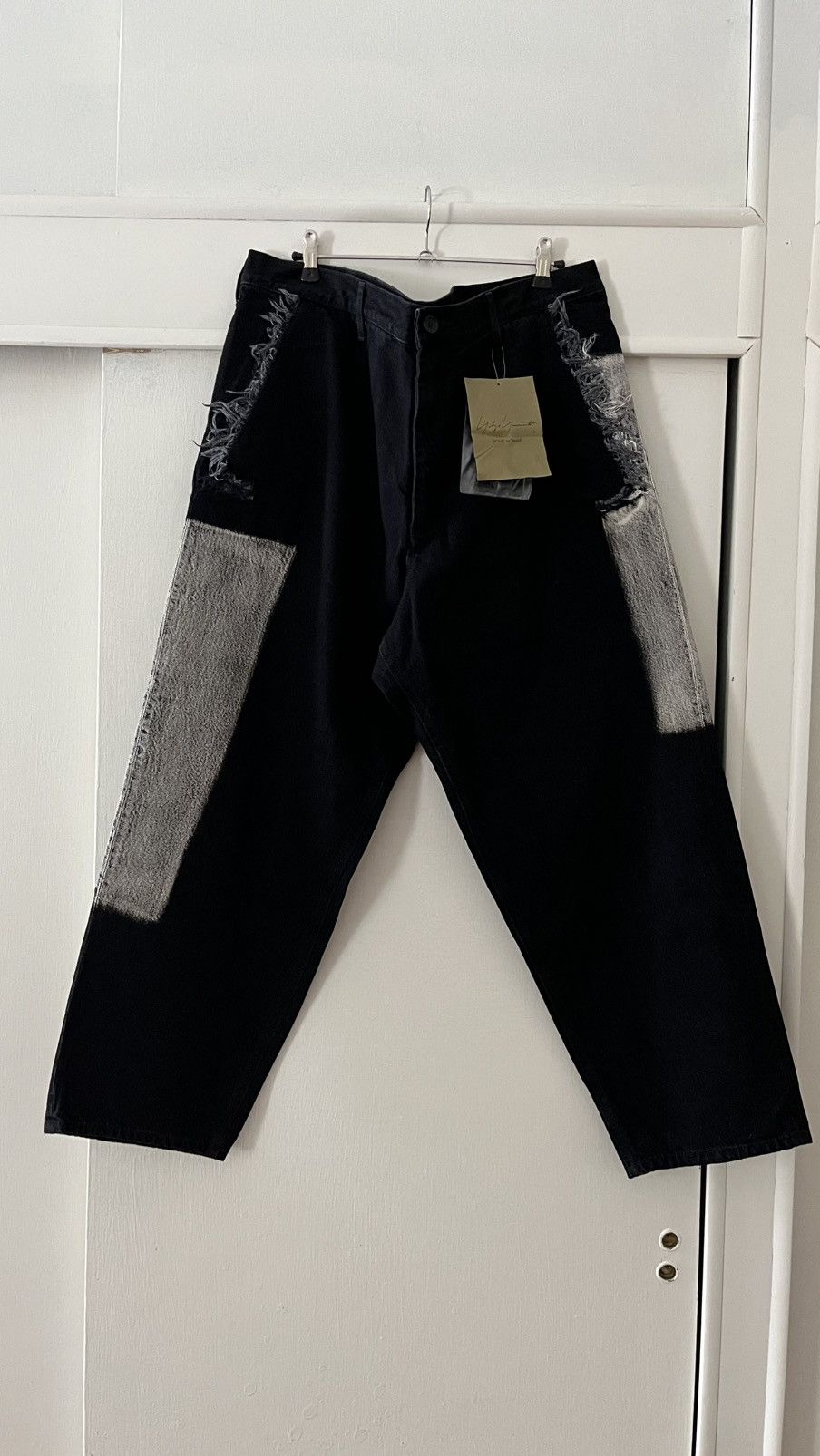 Yohji Yamamoto Yohji Yamamoto Wide Denim pants - Spotted Horse Size US 34 / EU 50 - 1 Thumbnail
