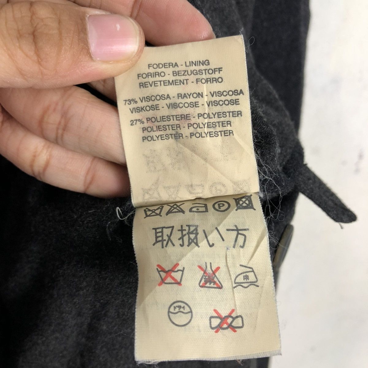 Ermenegildo Zegna 🔥VINTAGE CHORE WOOL WORK JACKET ERMENEGILDO ZEGNA ITALY Size US M / EU 48-50 / 2 - 24 Thumbnail