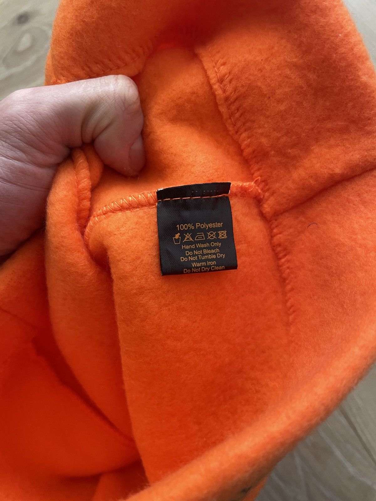 Jagermeister × Vintage Jagermeister Orange and Black Beanie Toque Hat Size ONE SIZE - 6 Thumbnail