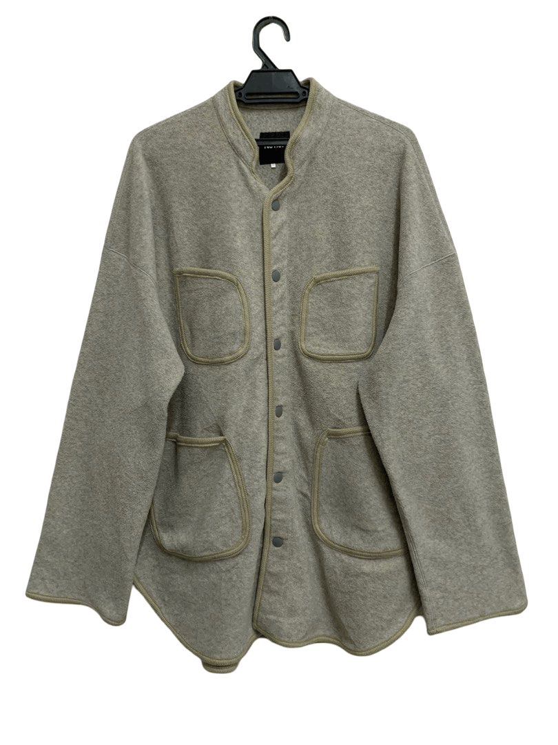 Ne-Net Ne-net Issey Miyake Multi Pocket Baggy Fleece Button Jacket Size US L / EU 52-54 / 3 - 1 Thumbnail
