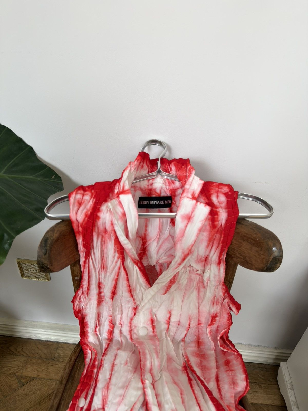 Issey miyake man archive blood vest