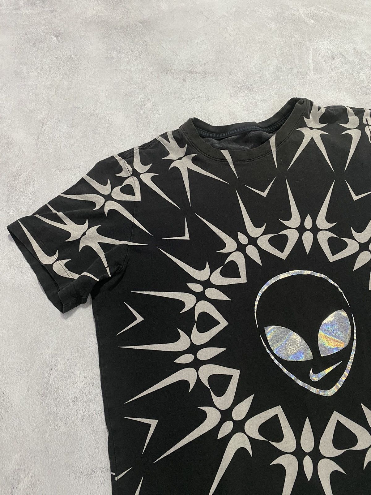 Nike 👽 T Shirt Nike Rare Model Alien Multilogo SwoosH Size US L / EU 52-54 / 3 - 2 Thumbnail
