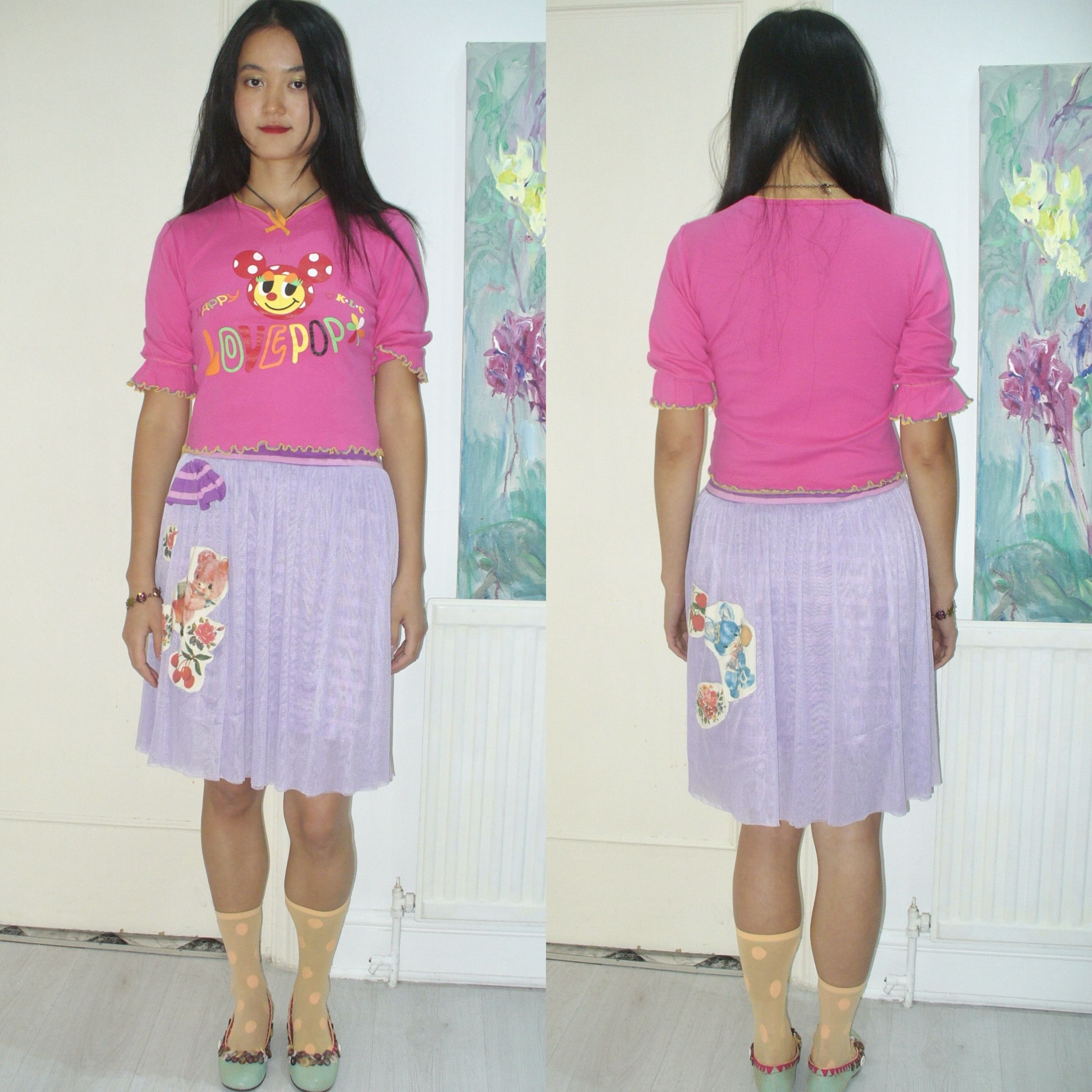 Other Japanese super cute half-sleeve top Size XS / US 0-2 / IT 36-38 - 3 Thumbnail