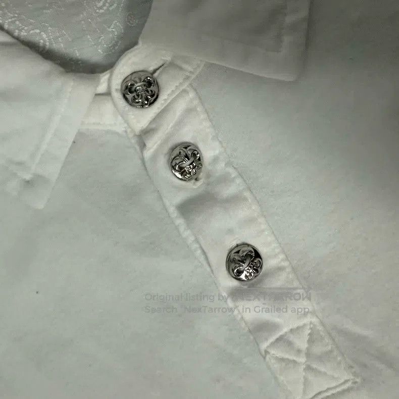 Chrome Hearts CHROME HEARTS Size S Three-button polo shirt Size US S / EU 44-46 / 1 - 2 Thumbnail