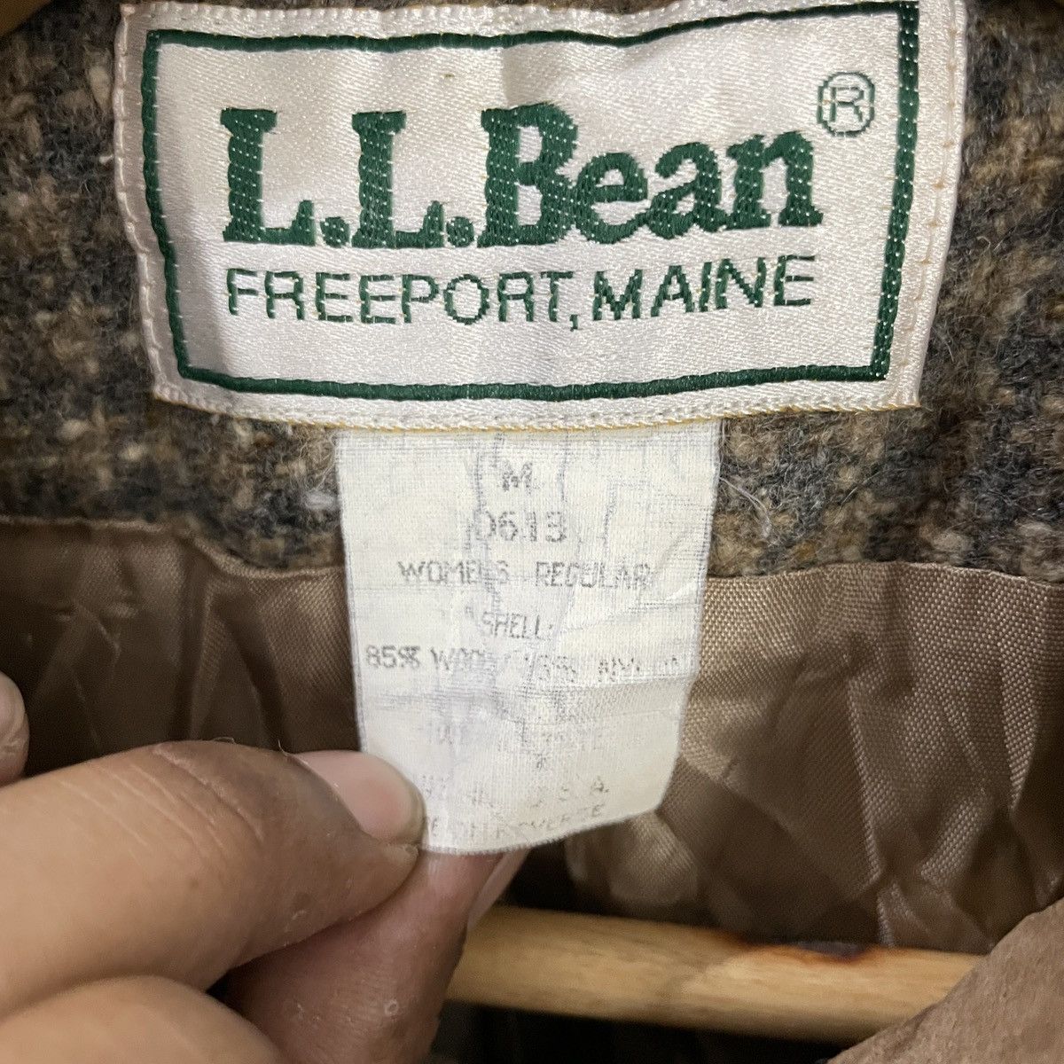 L.L. Bean Vintage 90s LL Bean Unisex Trench Coat Jacket Size US L / EU 52-54 / 3 - 5 Thumbnail