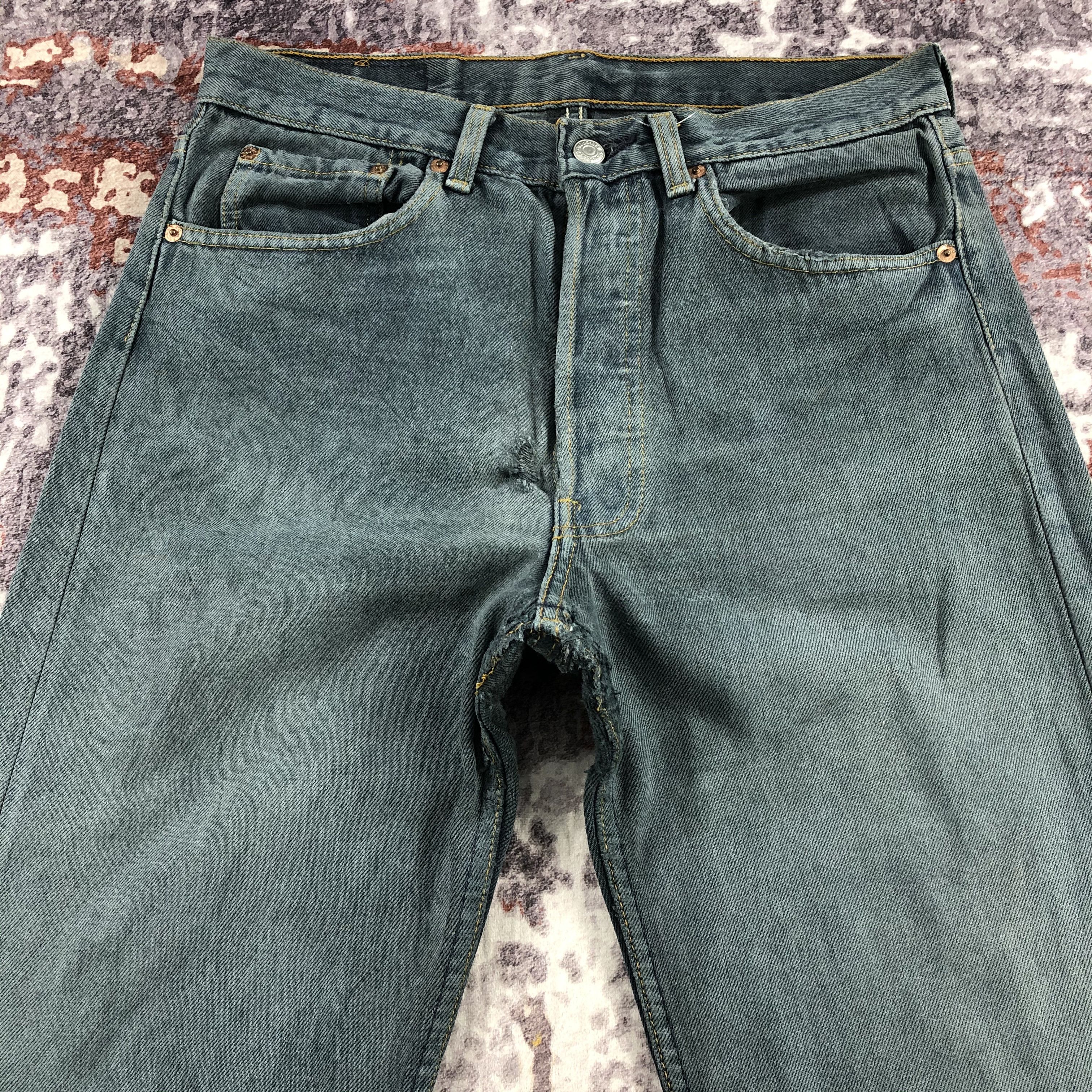 Levi's × Vintage 90s Vintage Levis 501 Jeans-JM2273 Size US 31 - 3 Thumbnail