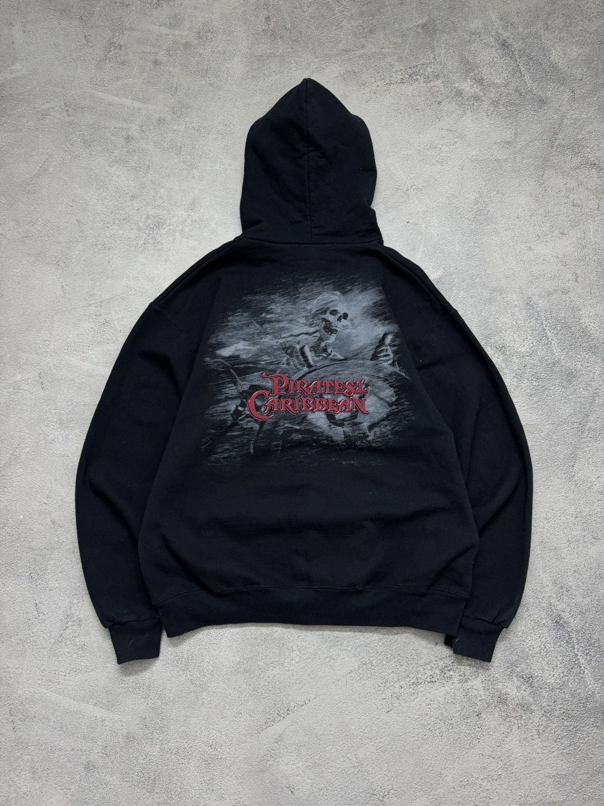 Disney Vintage Y2k Pirates of the Caribbean Hoodie Size US L / EU 52-54 / 3 - 2 Thumbnail