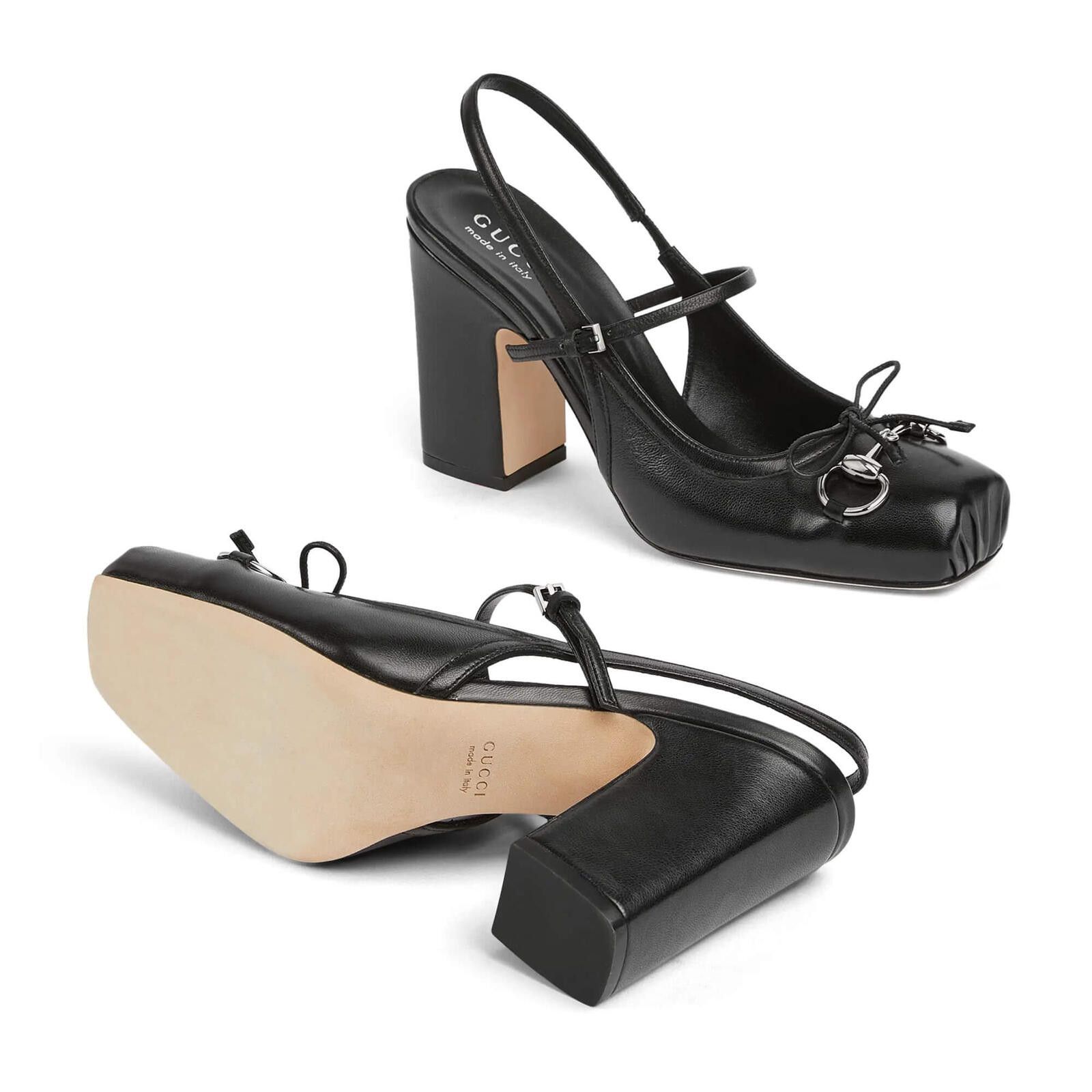 Gucci Gucci Horsebit Slingback Pumps Size ONE SIZE - 2 Thumbnail