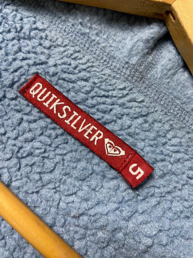 Quiksilver Quiksilver Fleece Zip Up Hoodie Jacket (188) Size US XS / EU 42 / 0 - 3 Thumbnail
