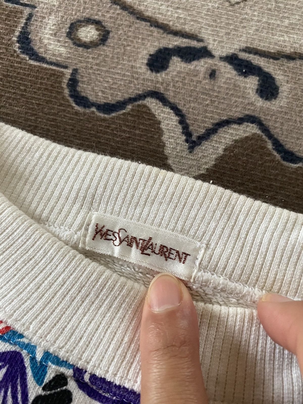 Yves Saint Laurent VINTAGE YVES SAINT LAURENT ALPHA CUBIC SWEATSHIRT Size US S / EU 44-46 / 1 - 3 Thumbnail