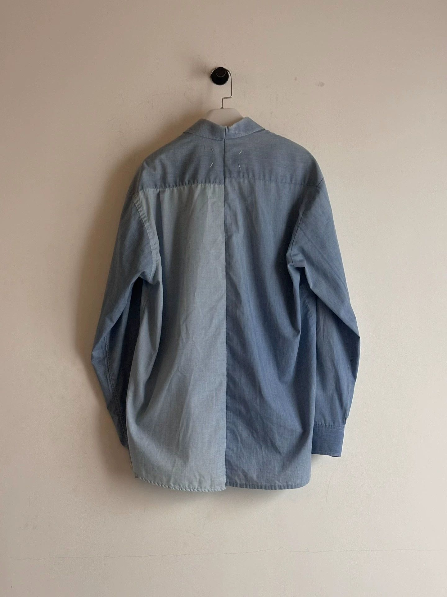 Maison Margiela MMM 0 10 Artisanal S/S 2002 Patchwork Shirt Size 3 Size US L / EU 52-54 / 3 - 4 Thumbnail
