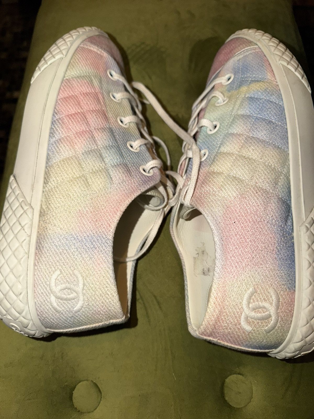 Chanel Chanel Multicolor Sneakers Size US 11 / IT 41 - 3 Thumbnail