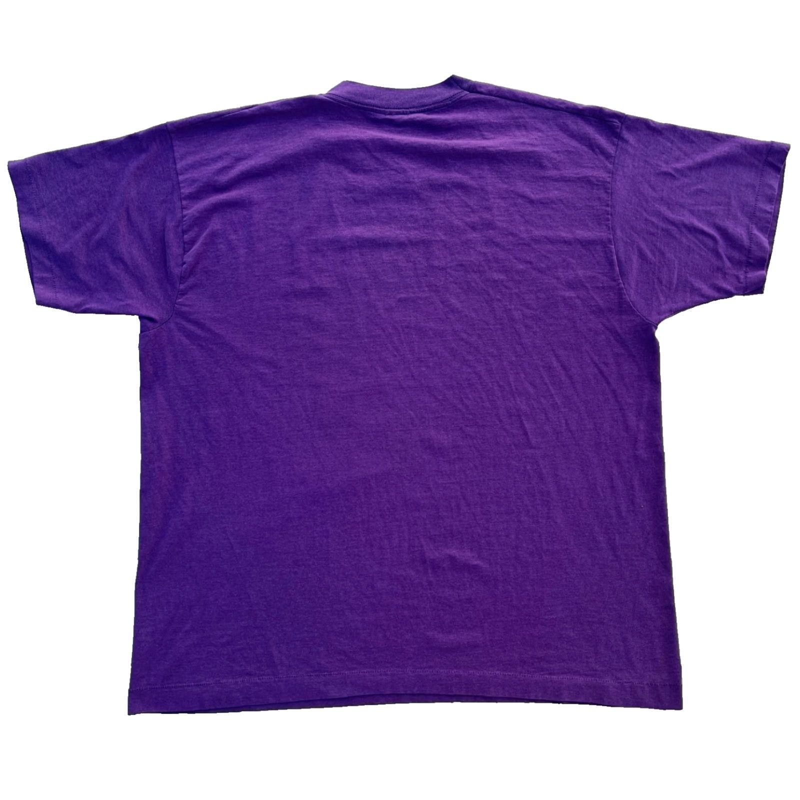 Fruit Of The Loom VINTAGE Detroit For All, All For Detroit T-Shirt 1994 Inaugural Made in USA Sz 2XL Purple 90s Fruit of the Loom Unisex Adults T-Shirt Mens Womens Size US XXL / EU 58 / 5 - 2 Thumbnail