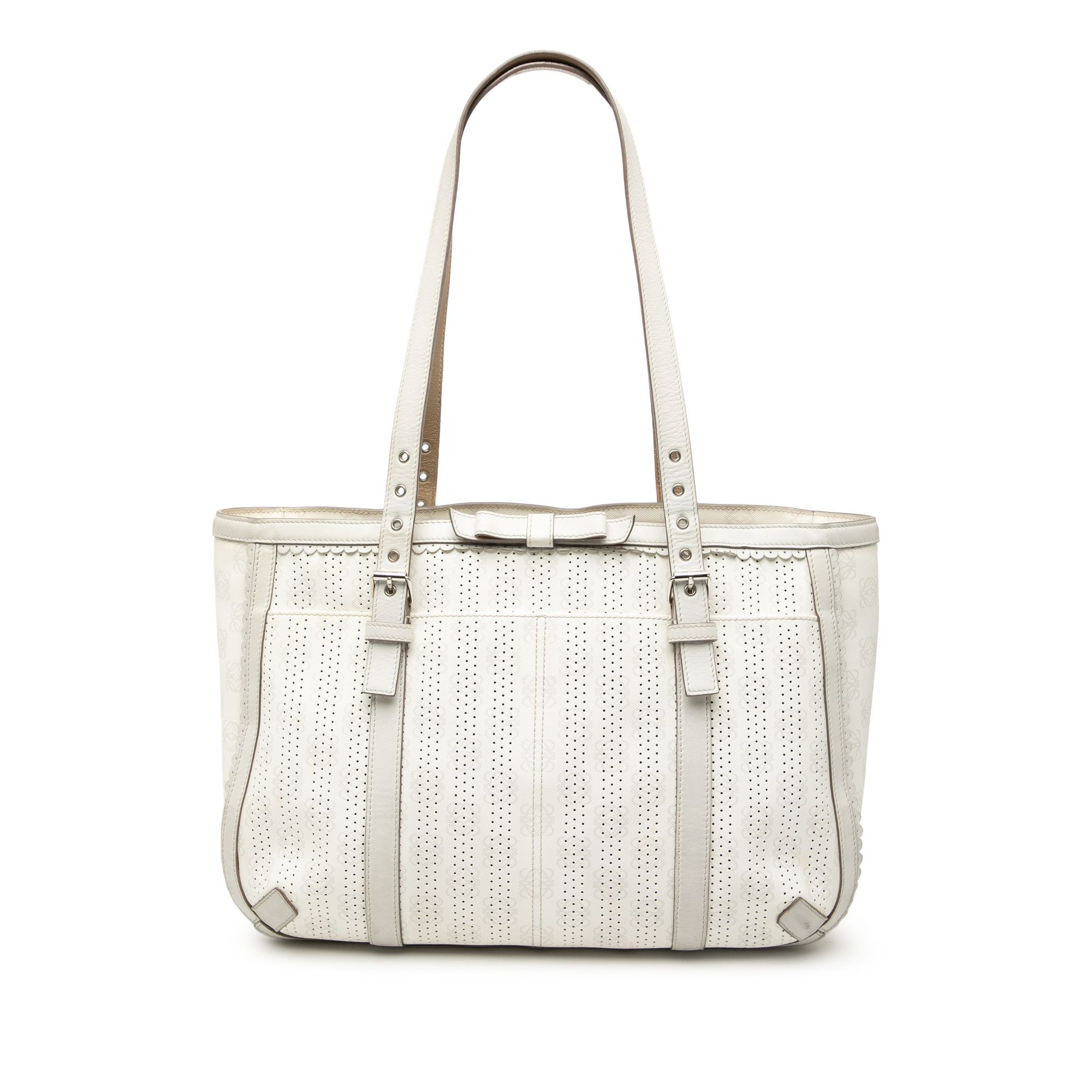 Loewe LOEWE Anagram Perforated Coated Canvas Tote Size ONE SIZE - 1 Thumbnail