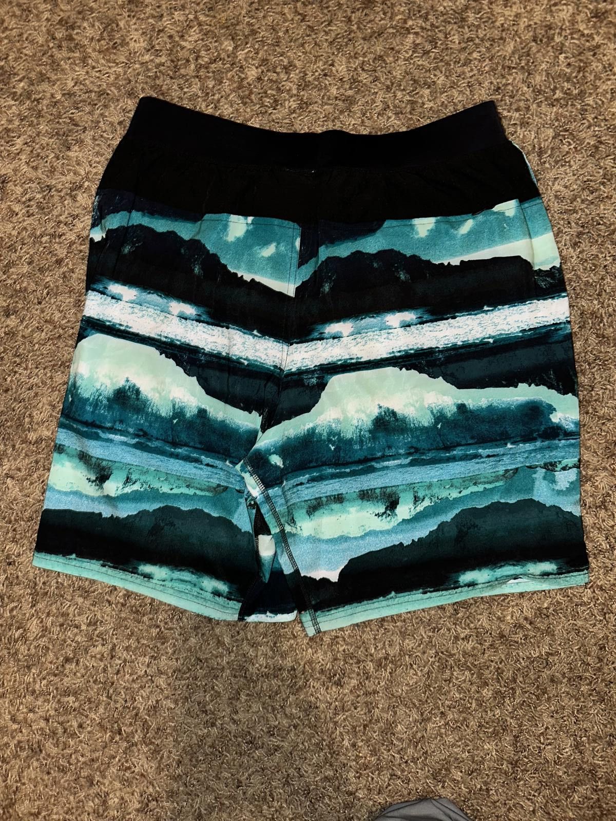 Nike Nike Swim Mens Medium AOP Volley Swim Shorts Size US 34 / EU 50 - 6 Thumbnail