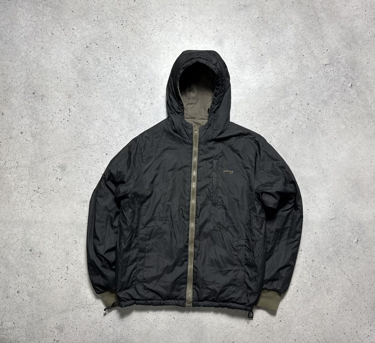 Schott Scott Nyc Bomber Reversible Vintage Bomber Jacket Size US M / EU 48-50 / 2 - 9 Thumbnail