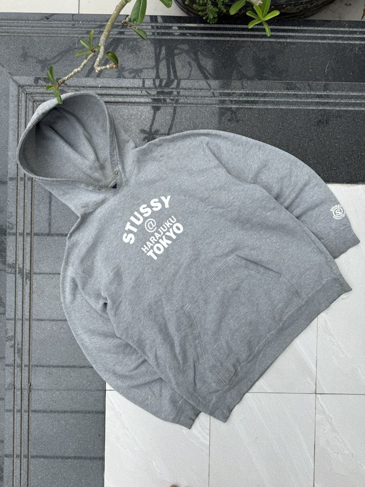 Stussy 90’s STUSSY HARAJUKU TOKYO RARE MULTILOGO Y2K VINTAGE HOODIE Size US M / EU 48-50 / 2 - 1 Thumbnail