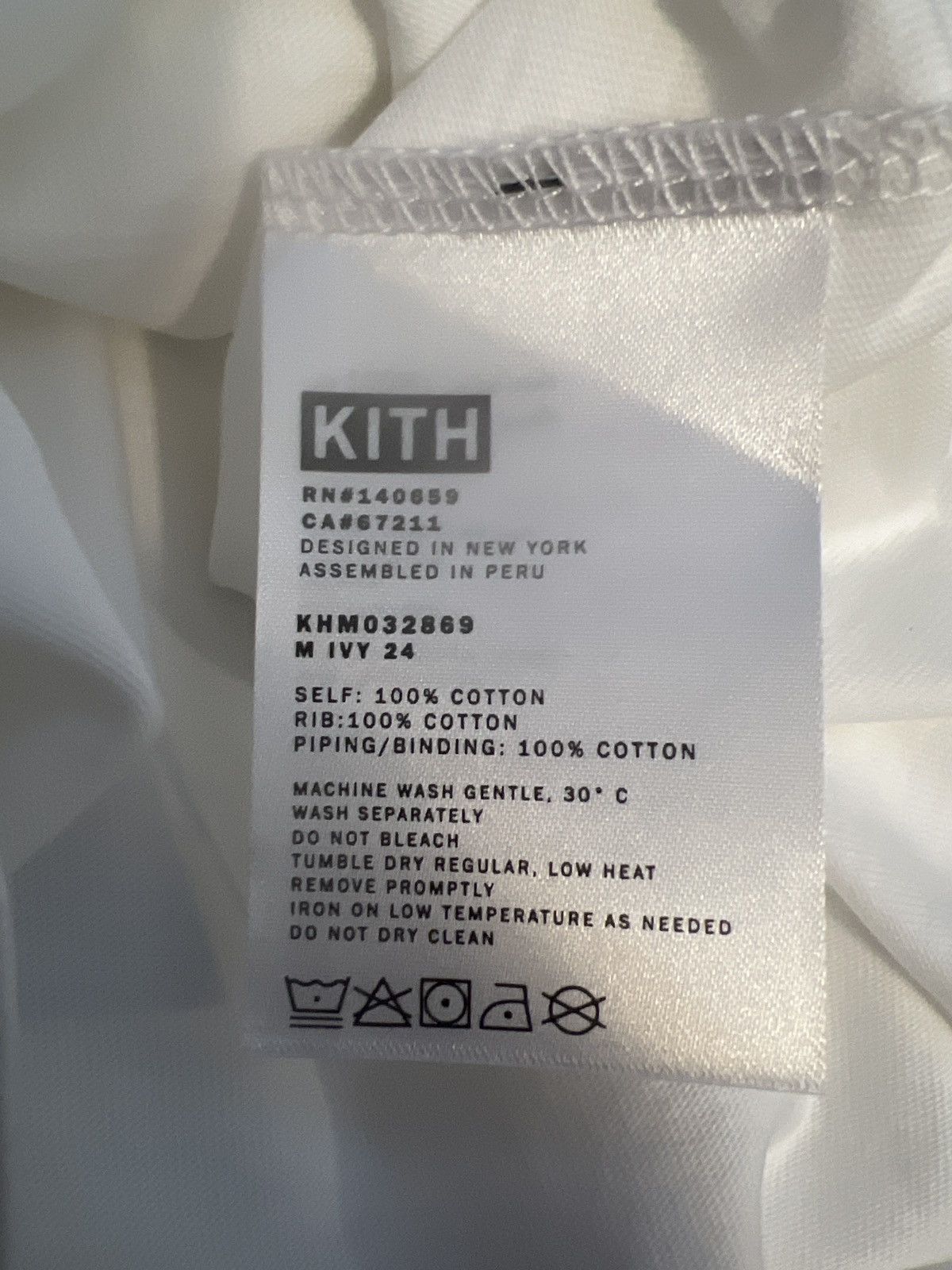 Kith Kith ivy white-tee Size US S / EU 44-46 / 1 - 4 Thumbnail
