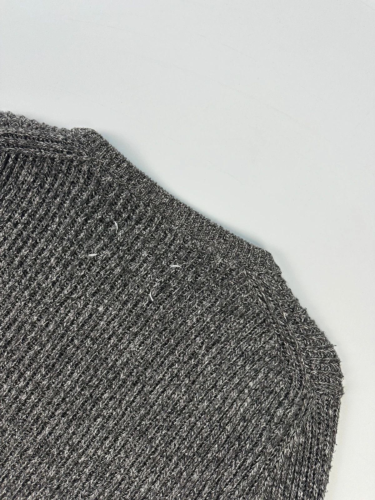 Maison Margiela Maison Margiela FW2017 Line 14 Grey Knit Sweater Zip Sleeves Size US M / EU 48-50 / 2 - 8 Thumbnail