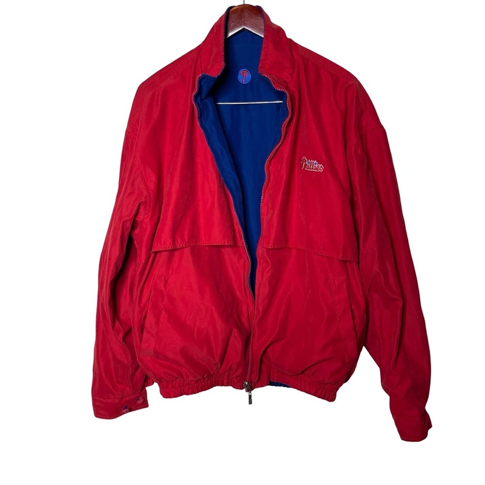 Vintage Vintage Philadelphia Phillies Signatures reversible jacket Size US L / EU 52-54 / 3 - 2 Thumbnail