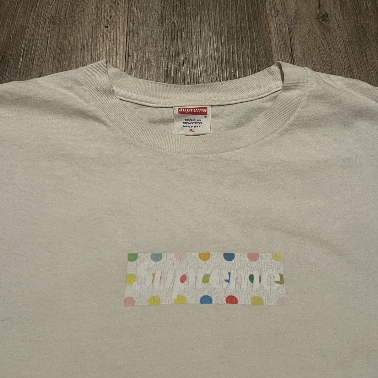 Damien Hirst × Supreme Supreme Damien Hirst Box Logo Tee life’s a bitch t shirt Size US XL / EU 56 / 4 - 5 Thumbnail