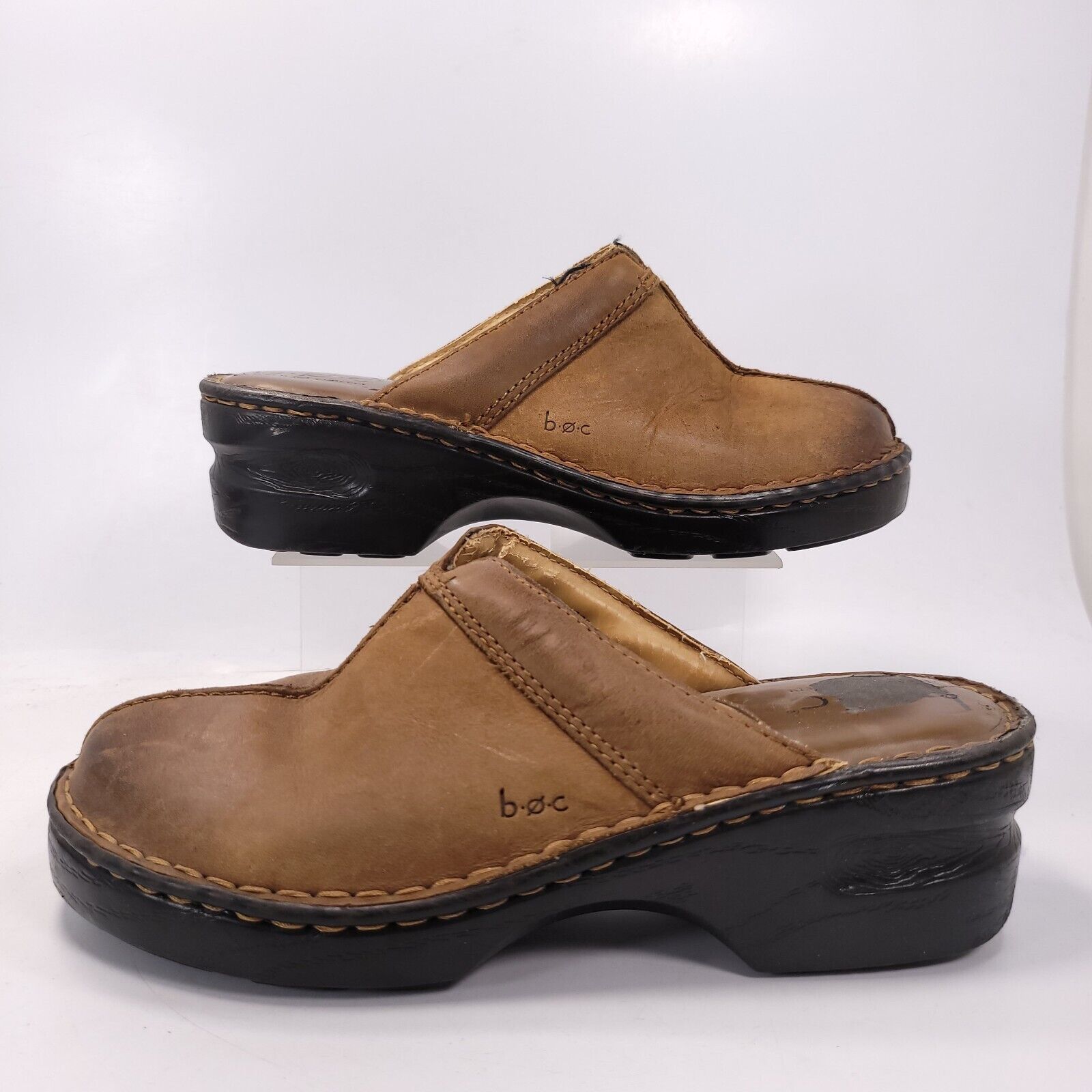 Born Born boc Concept Casual Clog Womens Size 7 38 BC1079 Brown Size US 7 / IT 37 - 5 Thumbnail