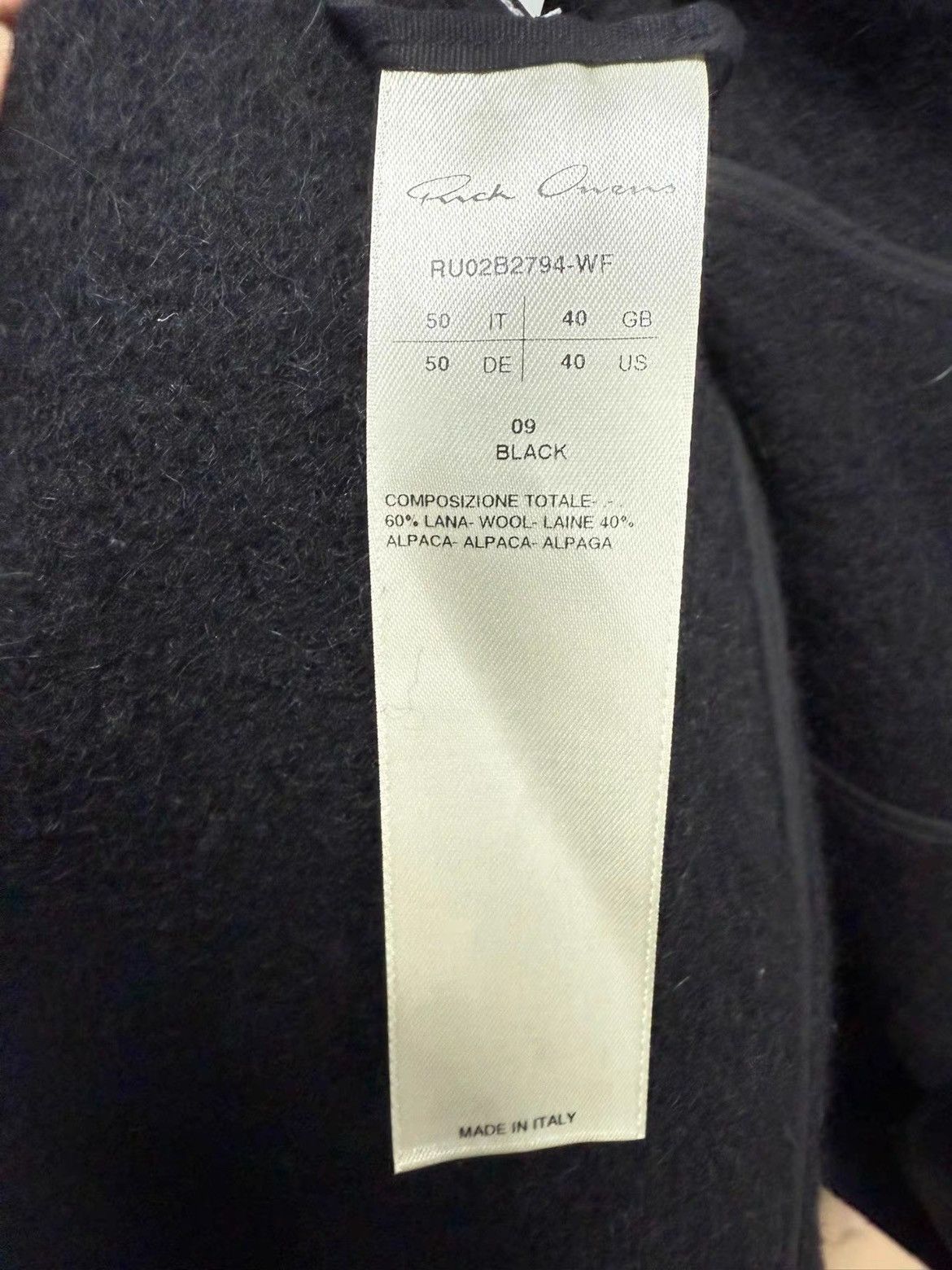 Rick Owens Rick Owens Mainline Super Oversized Zip-up Hoodie Size US M / EU 48-50 / 2 - 6 Thumbnail