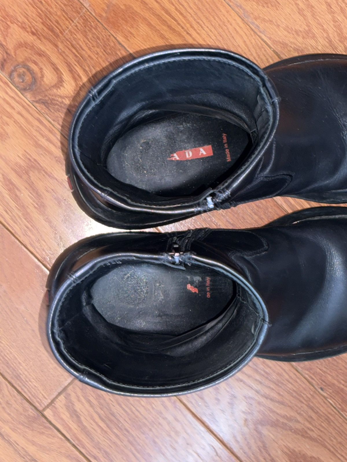 Prada Prada F/W 1999 Leather Mid-Calf Boots Men's 8 Women's 10.5 Size US 8 / EU 41 - 7 Thumbnail