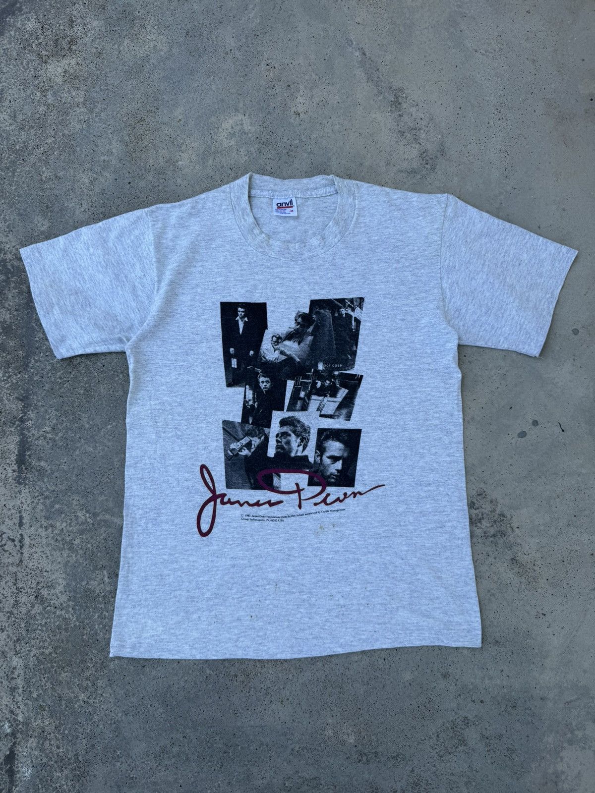Vintage Vintage 80s James Dean Collage Tees Size US M / EU 48-50 / 2 - 1 Thumbnail