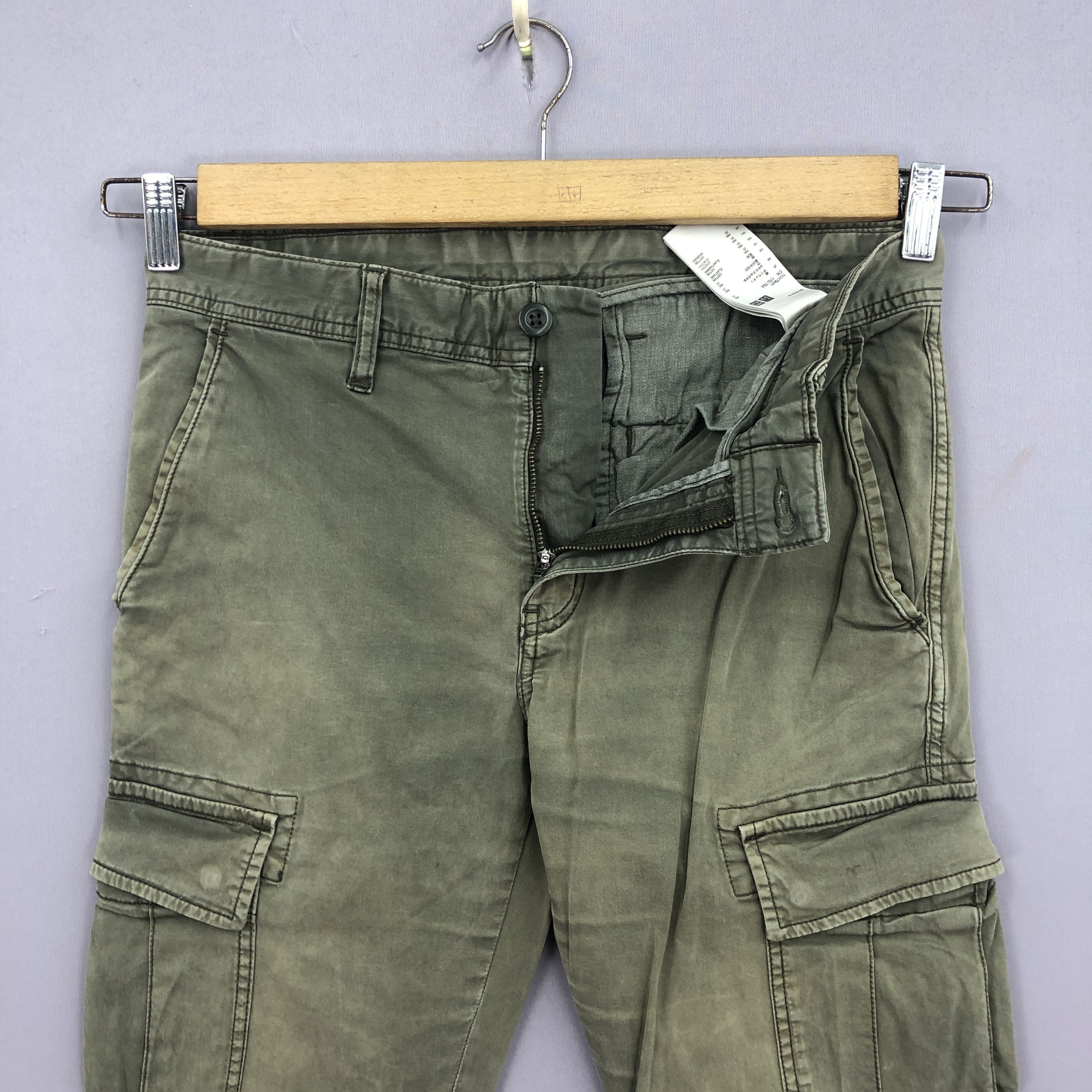 Japanese Brand Japanese Cargo Pants Multi Pocket Trousers Utility Pants Size US 30 / EU 46 - 5 Thumbnail