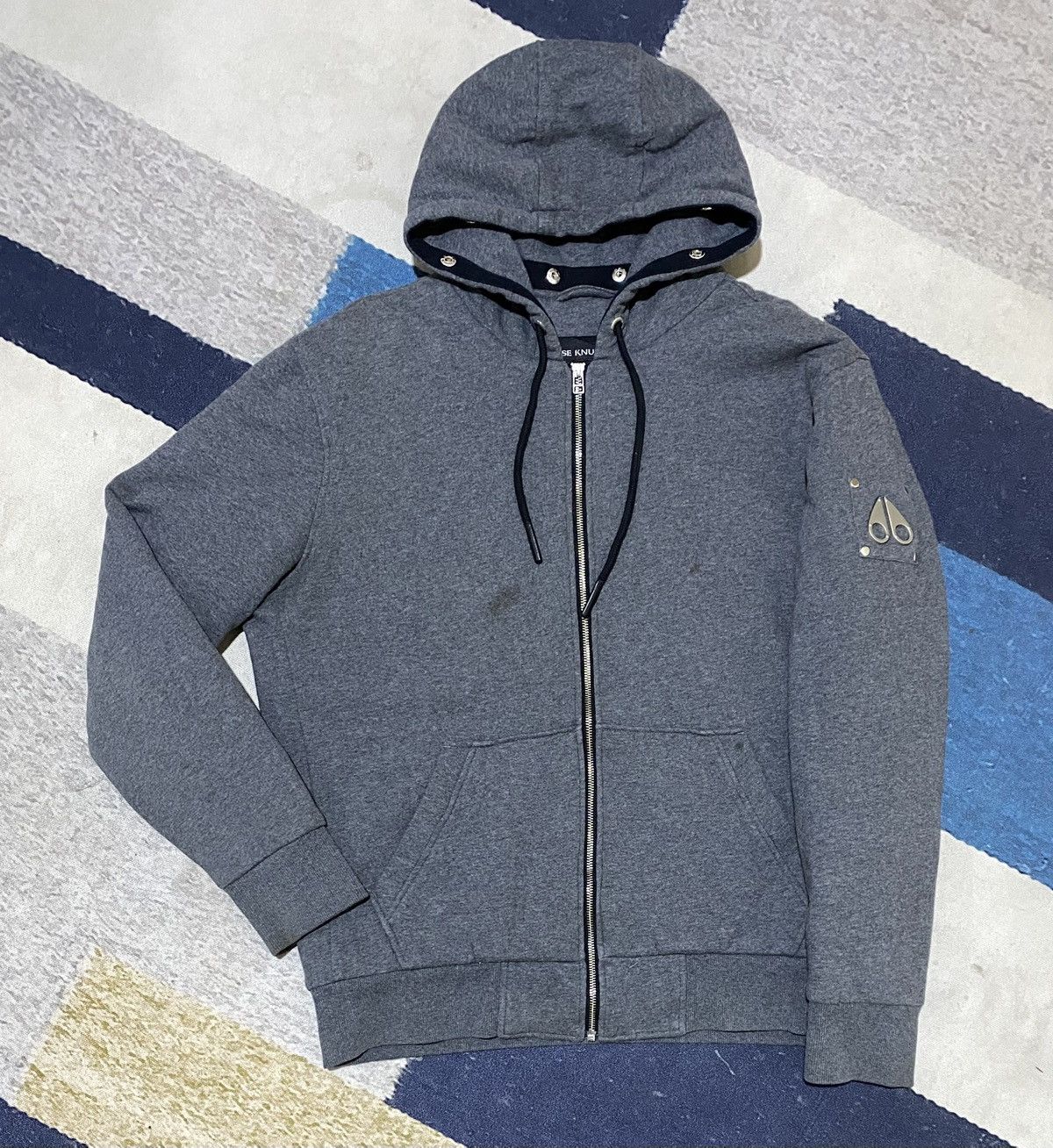 Moose Knuckles Moose Knuckles Bunny Zip-up Hoodie Sweater Jacket Size US XL / EU 56 / 4 - 1 Thumbnail