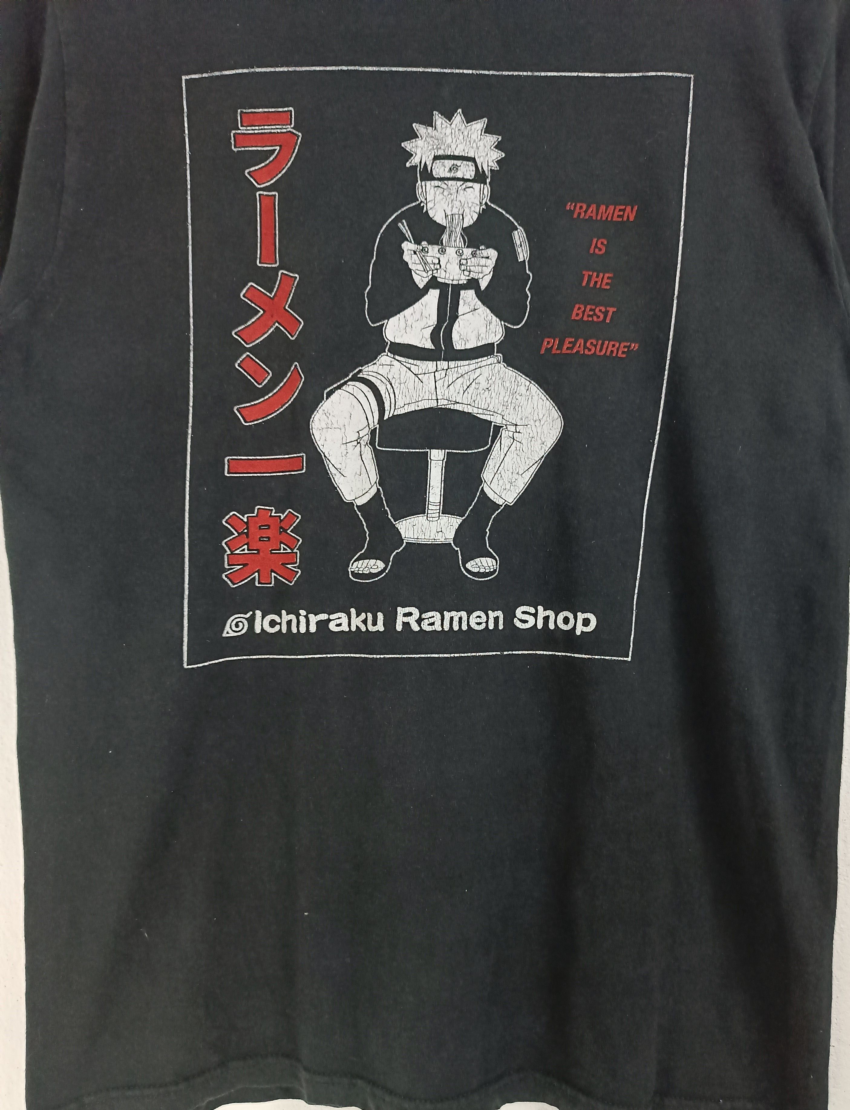 Anime VINTAGE ICHIRAKU RAMEN SHOP NARUTO TEE one piece bleach Size US S / EU 44-46 / 1 - 9 Thumbnail