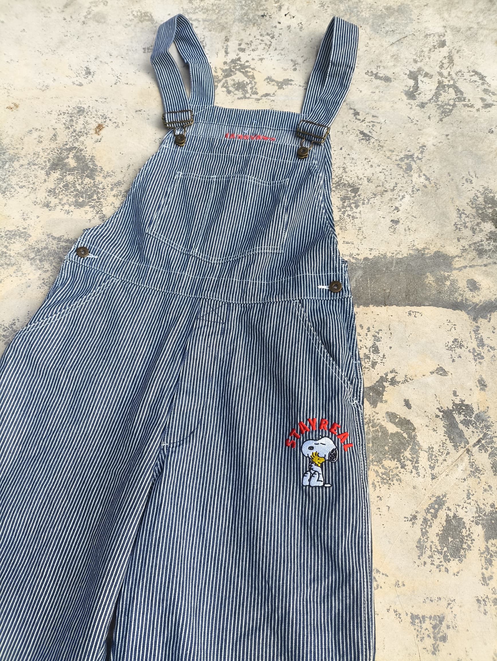 Japanese Brand × Peanuts Peanuts x stay real overall Size US 31 - 3 Thumbnail