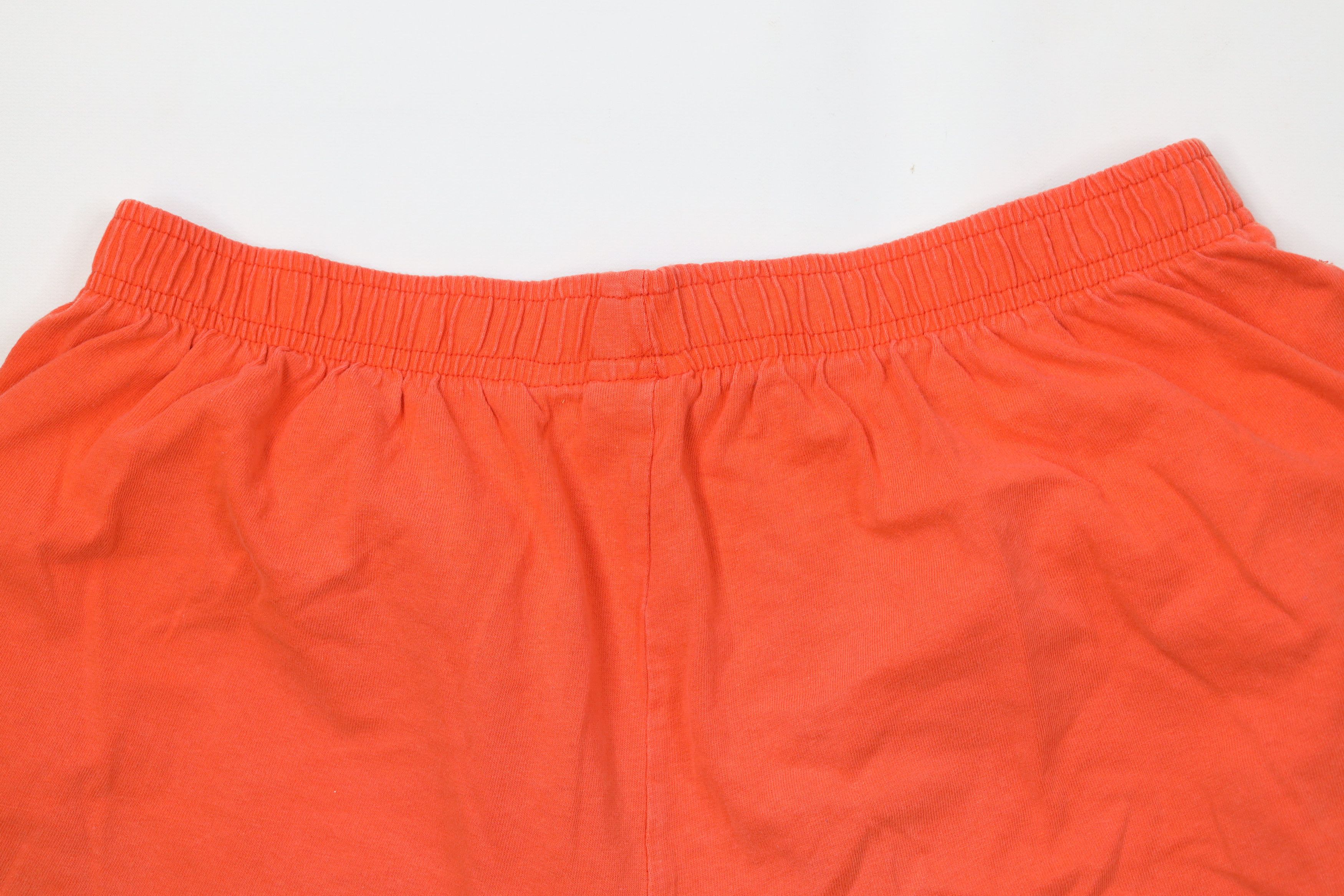 Disney Vintage 90s Disney Mickey Mouse Shorts Orange Cotton USA Size 32" / US 10 / IT 46 - 11 Thumbnail