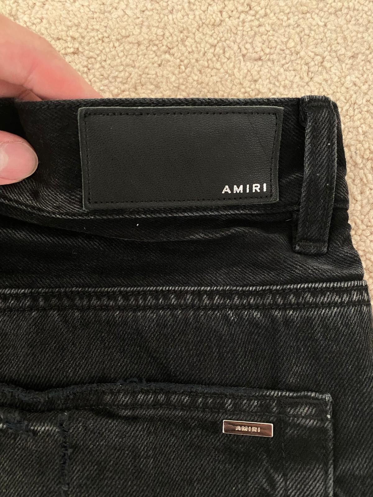 Amiri Amiri Straight Leg Jeans Size US 31 - 3 Thumbnail