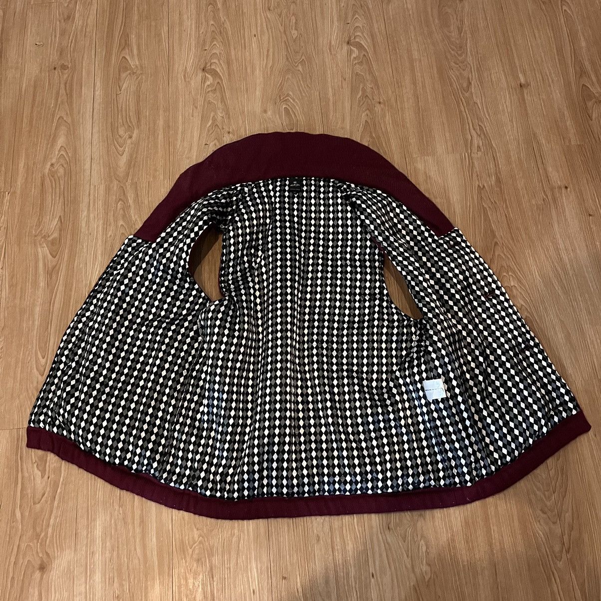 If Six Was Nine × Le Grande Bleu (L.G.B.) × semanticdesign Semantic Design Japan Vest Wool Shawl Collar Size US M / EU 48-50 / 2 - 5 Thumbnail
