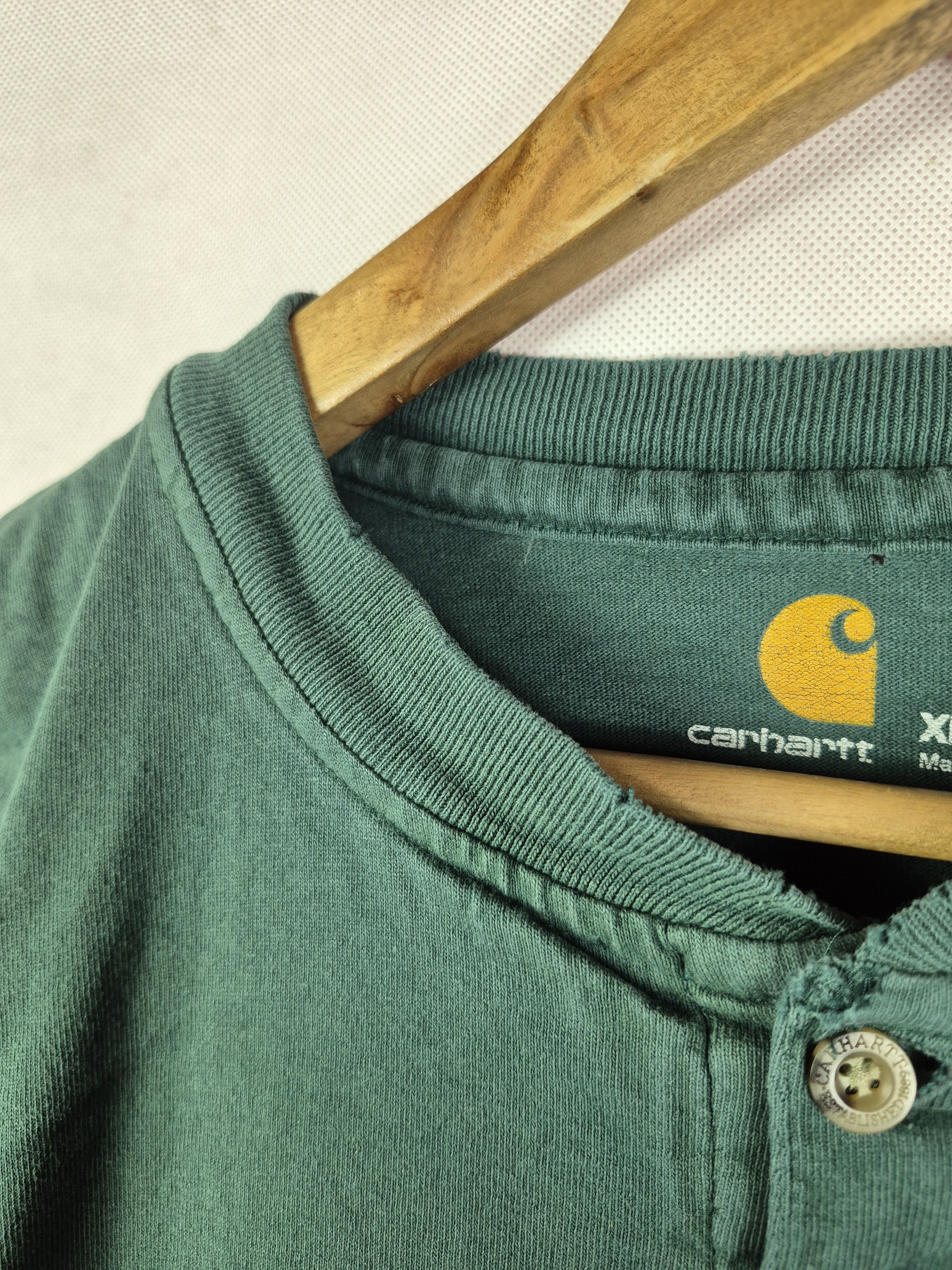 Carhartt 🔥 Carhartt Longsleeves Button Tee Size US XL / EU 56 / 4 - 5 Thumbnail