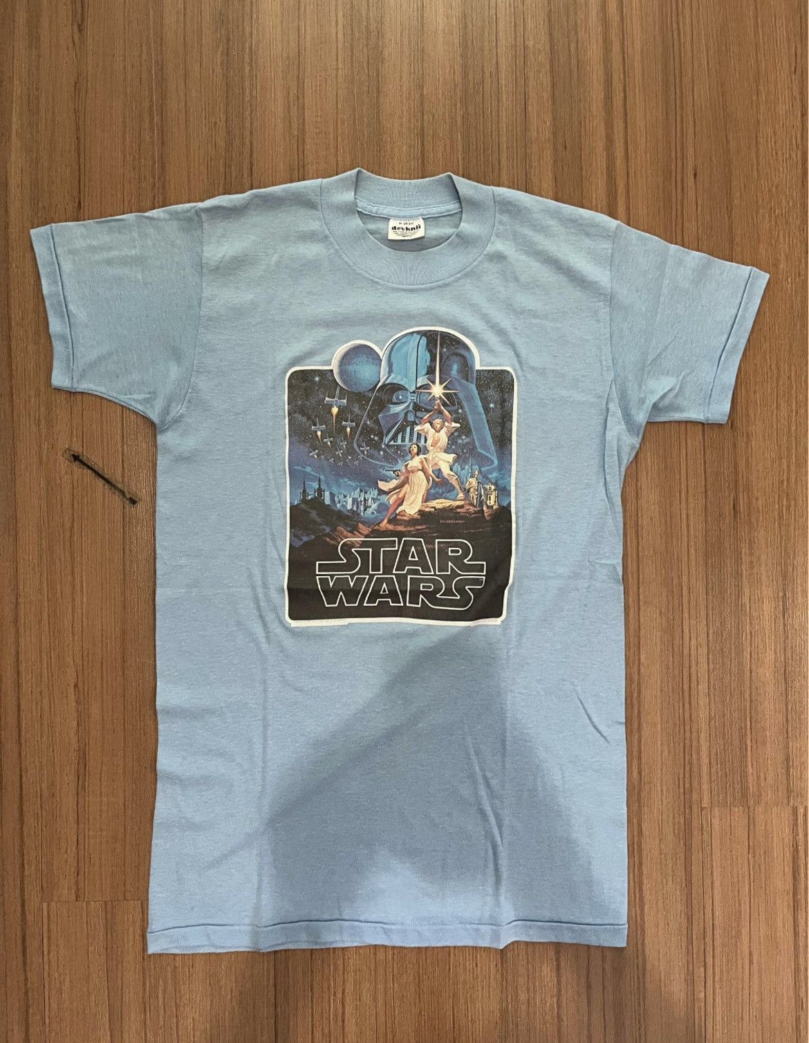 Star Wars VINTAGE LATE 70s STAR WARS TSHIRT COPYRIGHT 1977 Size US S / EU 44-46 / 1 - 2 Thumbnail